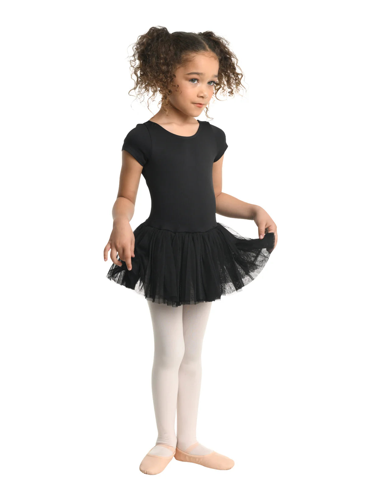 Danz N Motion 23209C Girls Cap Sleeve Dress