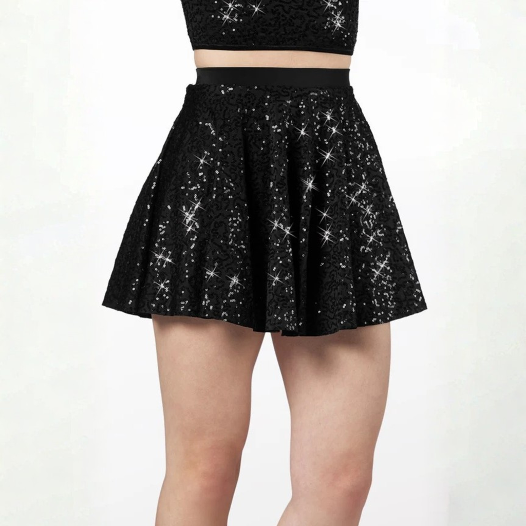 Balera S12431 Adult Sequin Skater Skirt