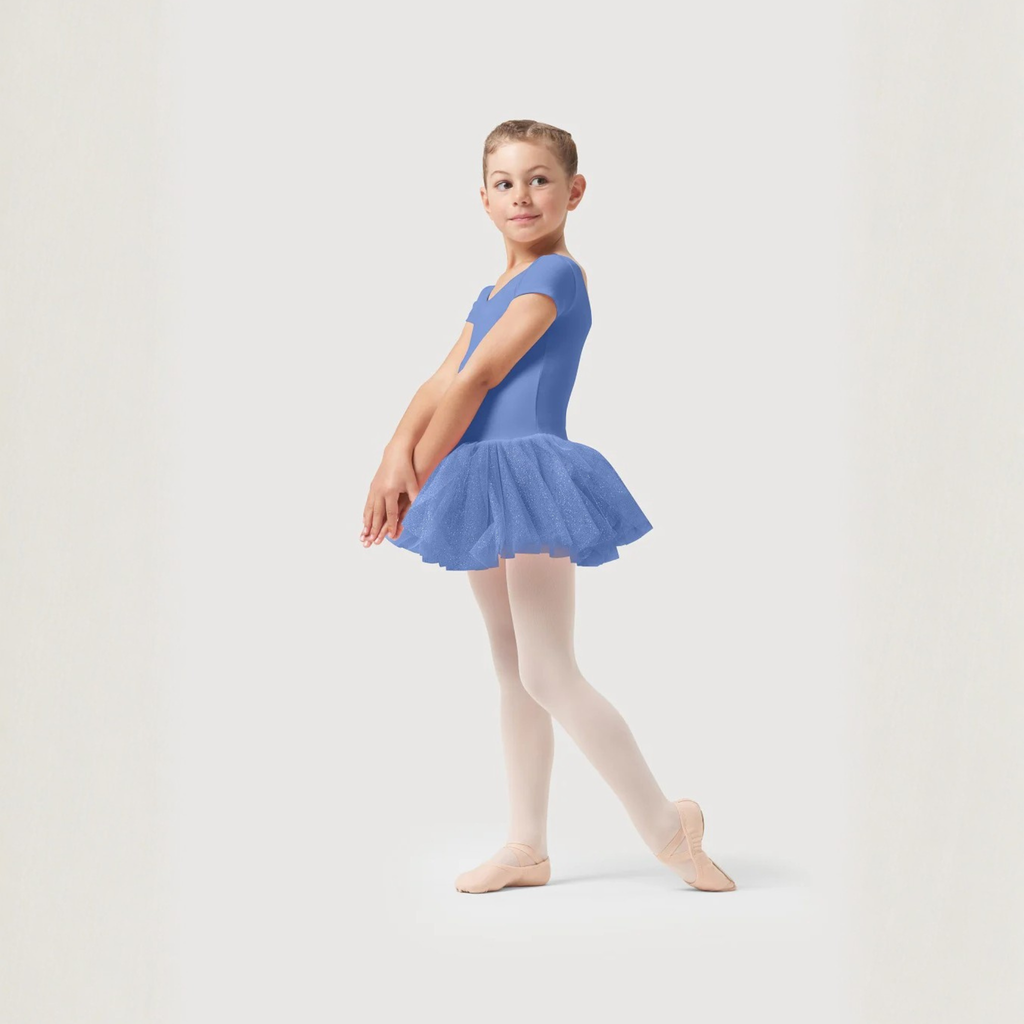 Bloch blue sparkly dance dress for ballet