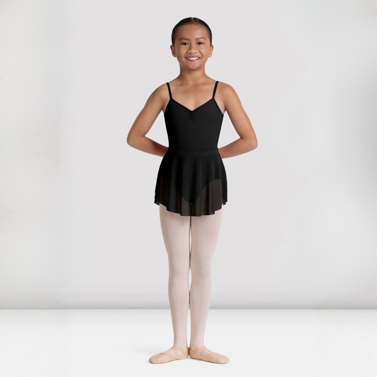 Bloch CR4211 Girls Viola Mesh Skirt