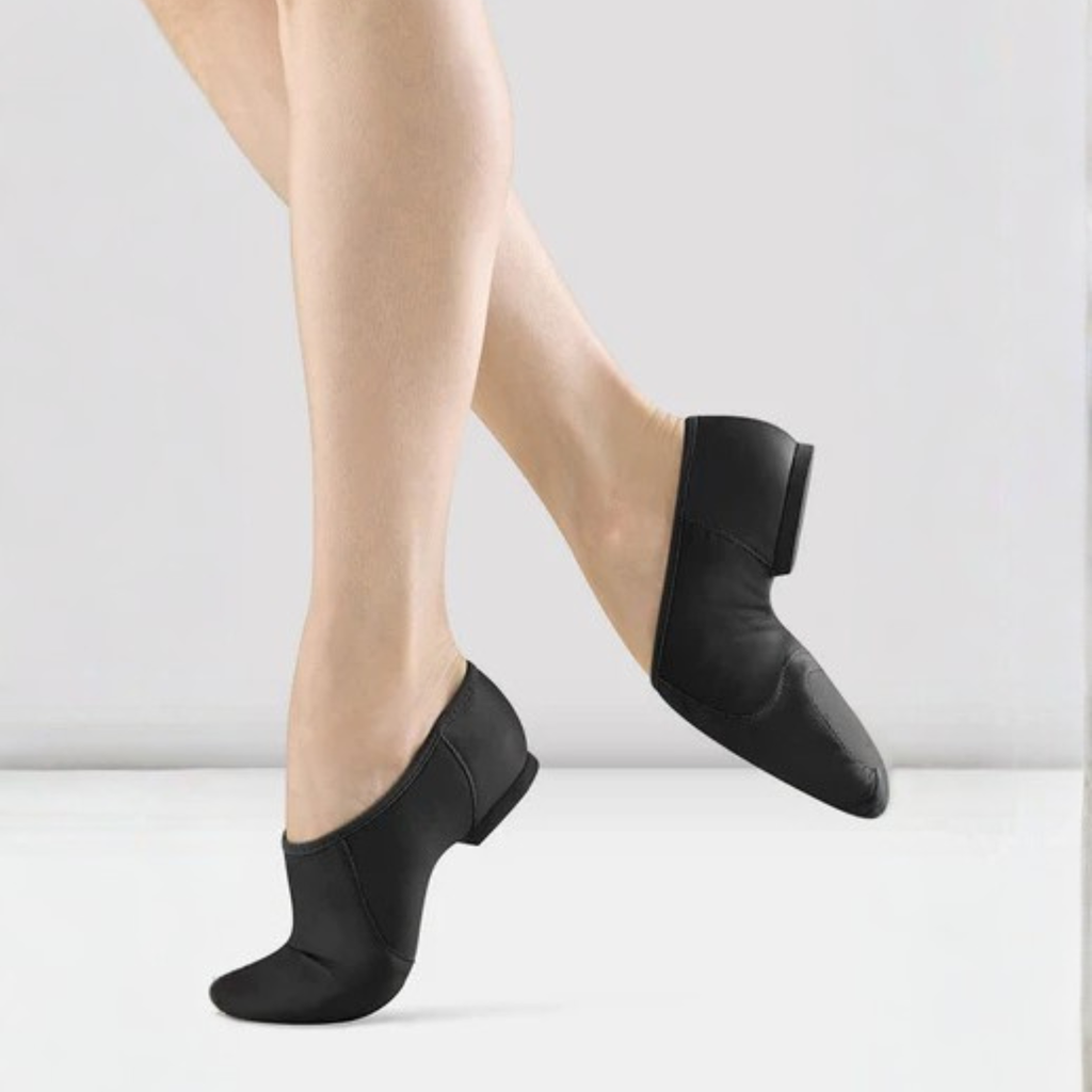 Ladies Neo-Flex Slip On Leather Jazz Shoes