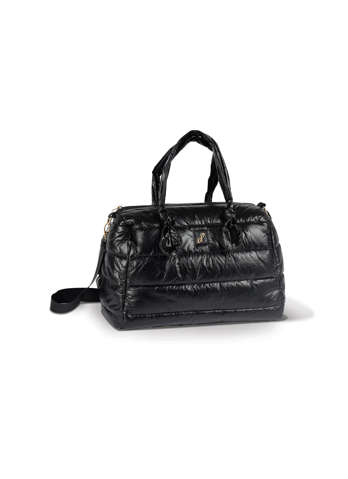 Danz N Motion Black puffer bag