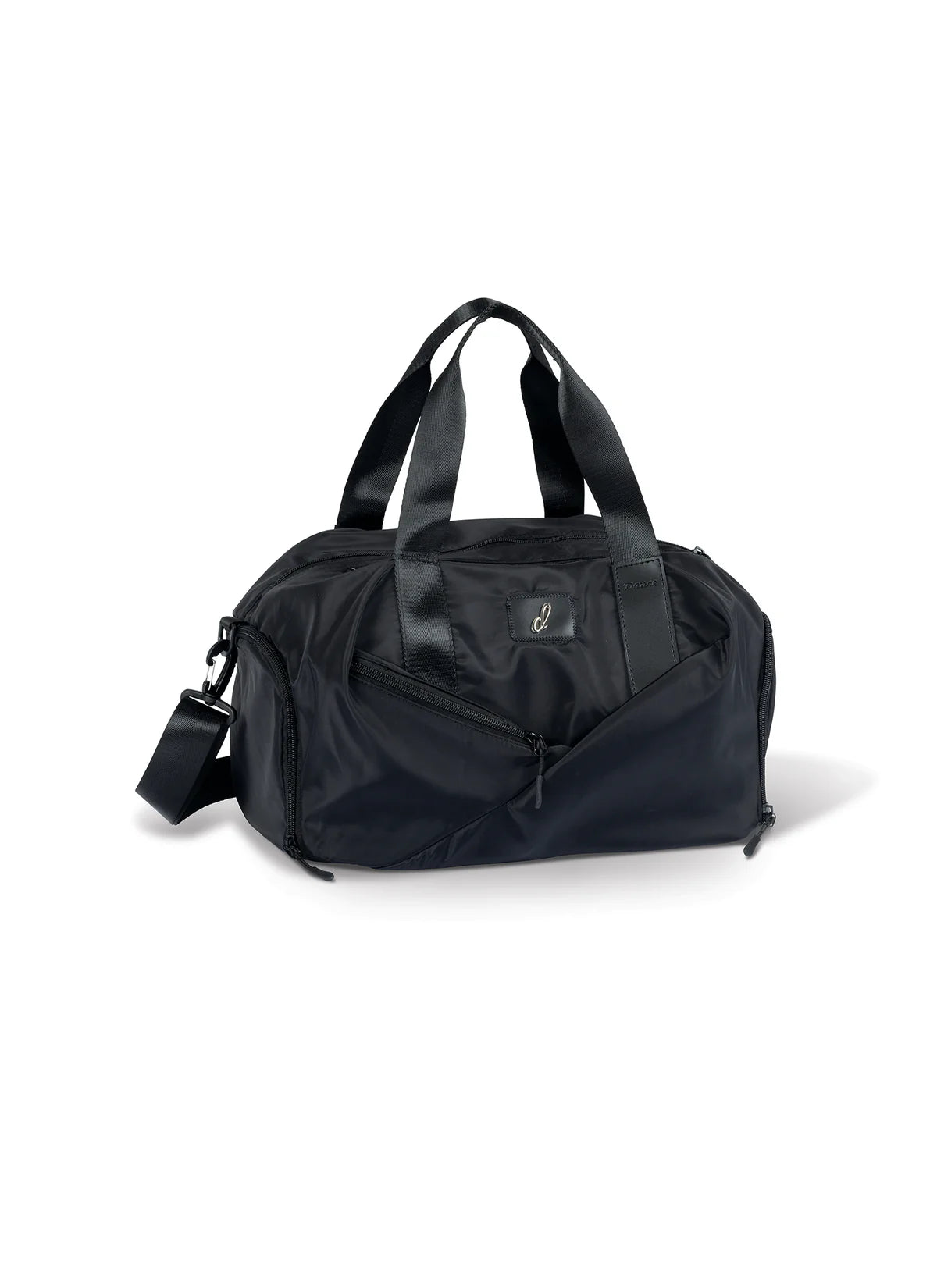 Danz N Motion black duffle bag.