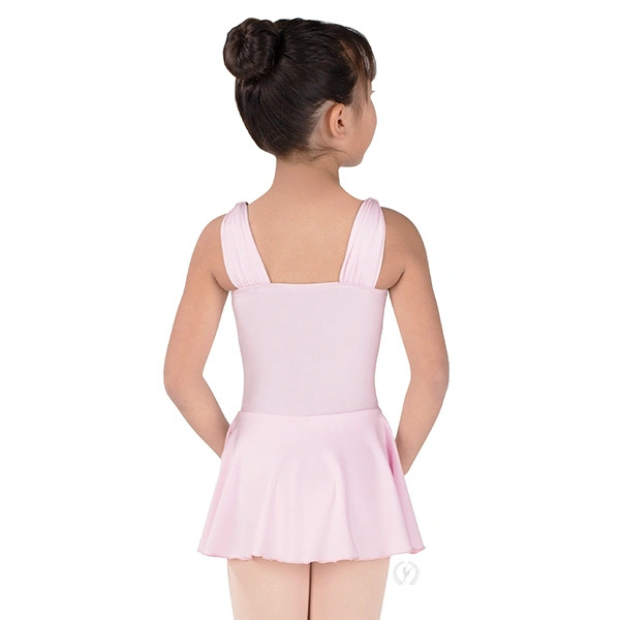 Girls/child pink/black/blue/purple bow tank dance dress