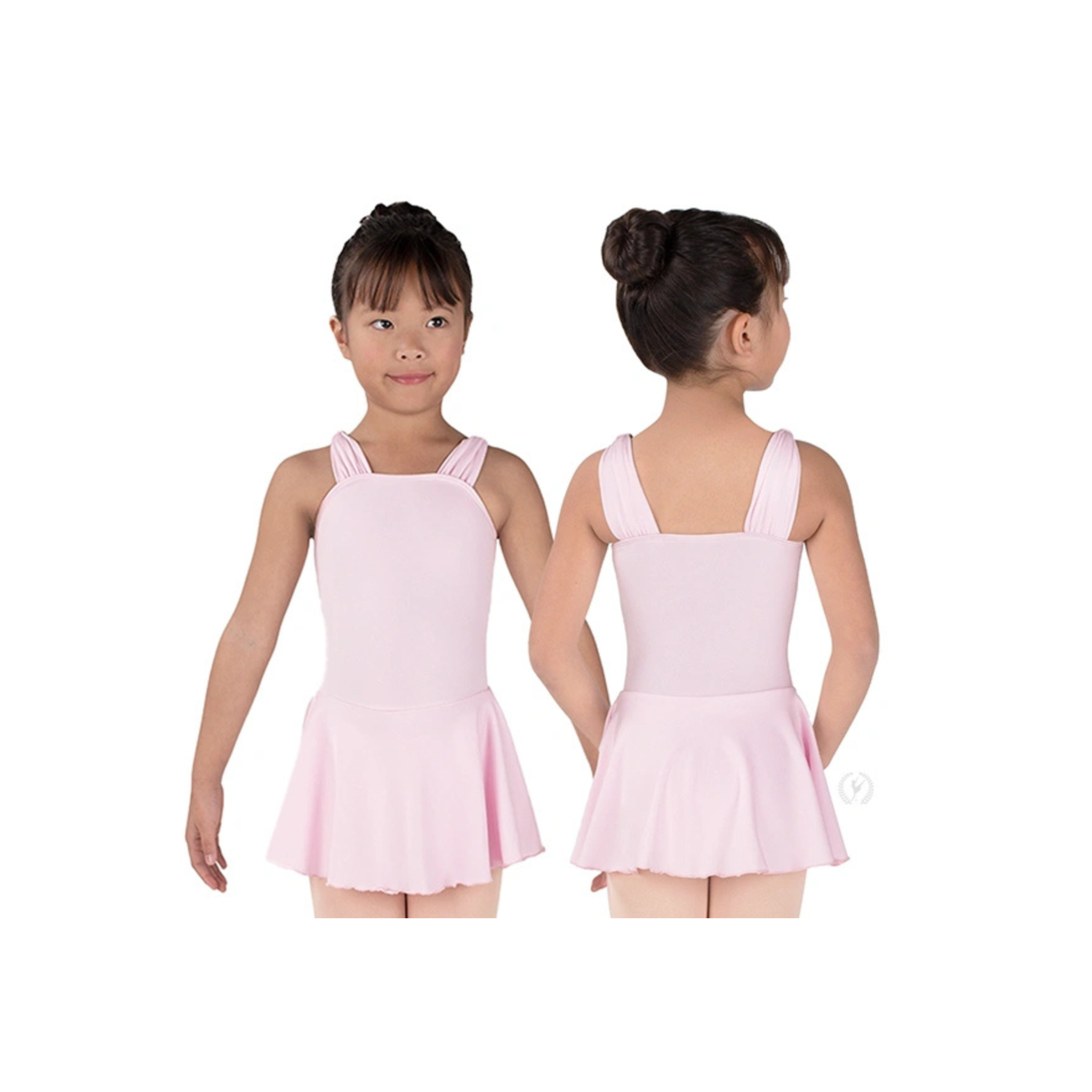 Girls/child pink/black/blue/purple bow tank dance dress